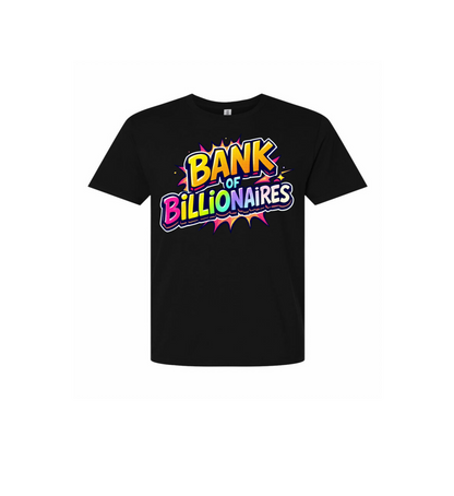 BankOfBillionaires Splatter Tshirt