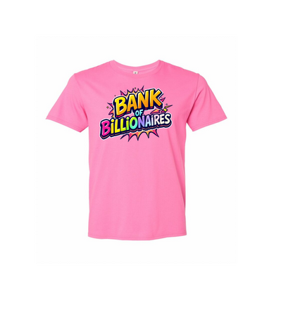 BankOfBillionaires Splatter Tshirt